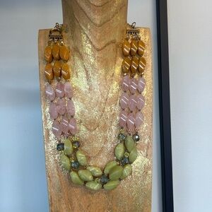 Elegant Multicolor Beaded Necklace